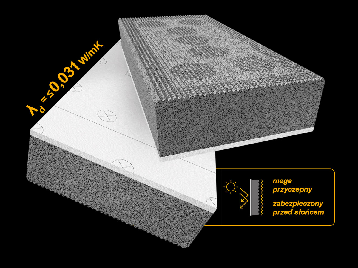 LAMBDA MEGA WHITE marki swisspor – nowa jakość termoizolacji w architekturze