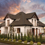 Dachówka betonowa Braas Bałtycka, kolor grafit 2