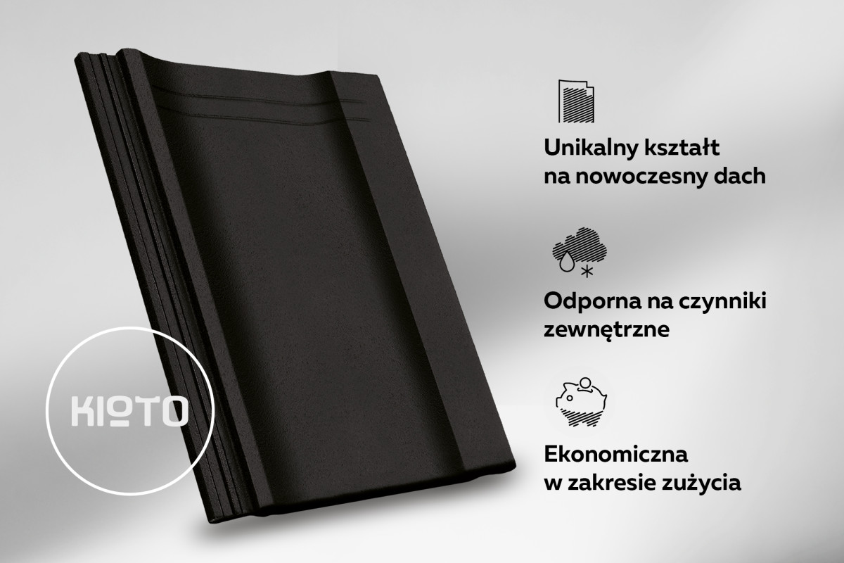 Dachówka cementowa KIOTO – przełamując stereotypy na dachu
