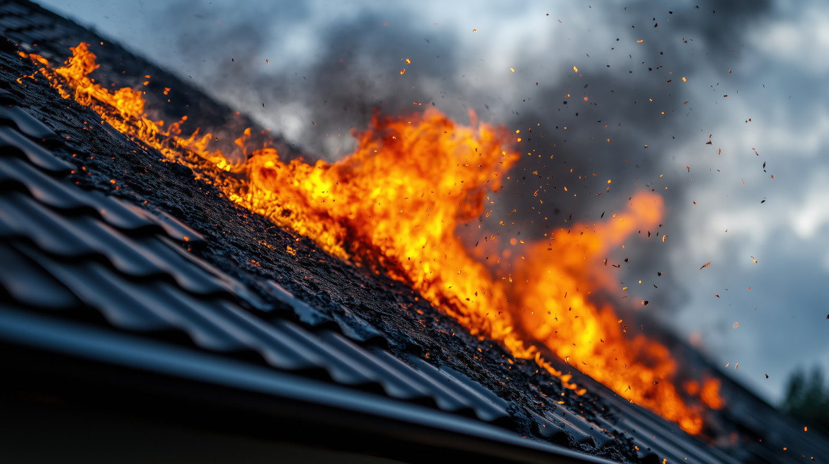 Ochrona przeciwpożarowa dachu: jak ważna jest klasa ogniowa materiałów budowlanych?