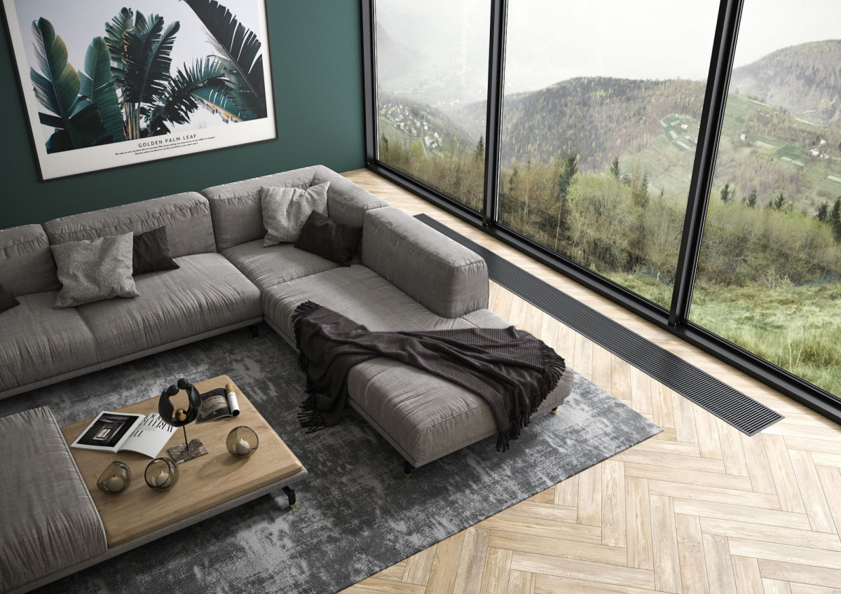 Grzejnik kanałowy Aquilo – efektywne ogrzewanie i chłodzenie w jednym