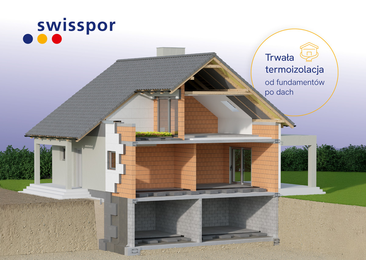 Nowoczesny i energooszczędny dom, dzięki rozwiązaniom marki swisspor