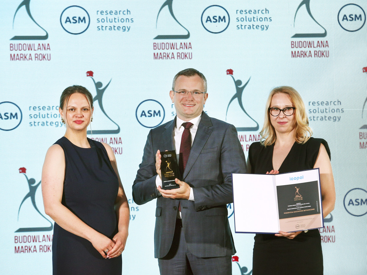 Braas oraz Icopal po raz kolejny z nagrodami Złotej Budowlanej Marki Roku