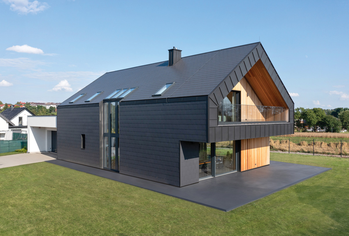 Okna dachowe GREENVIEW jako integralny element bryły