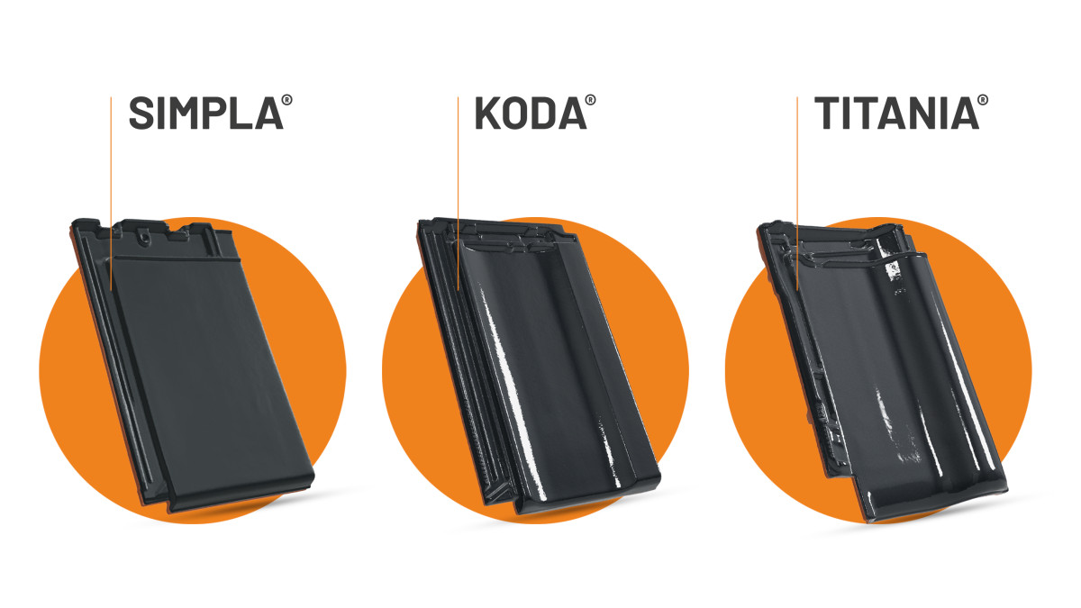 Cenione dachówki ceramiczne w nowej odsłonie: SIMPLA, KODA i TITANIA pod marką swissporTON