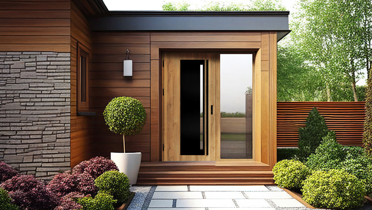 Drzwi stalowe ERKADO z szybą PDLC – prywatność na żądanie i światło dzienne, kiedy tylko chcesz