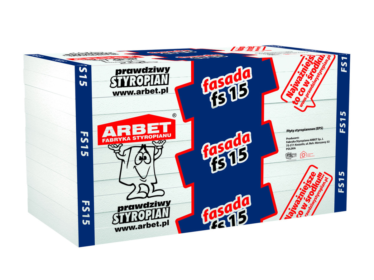 Płyty styropianowe Fasada FS 15