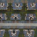 Osiedle Wola Village w Krakowie dachy